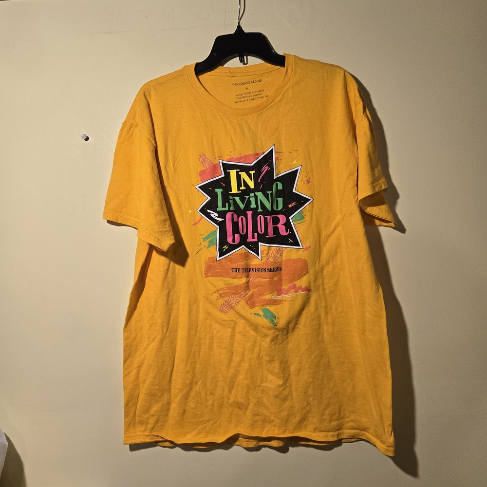 In Living Color Graphic Tee - Yellow